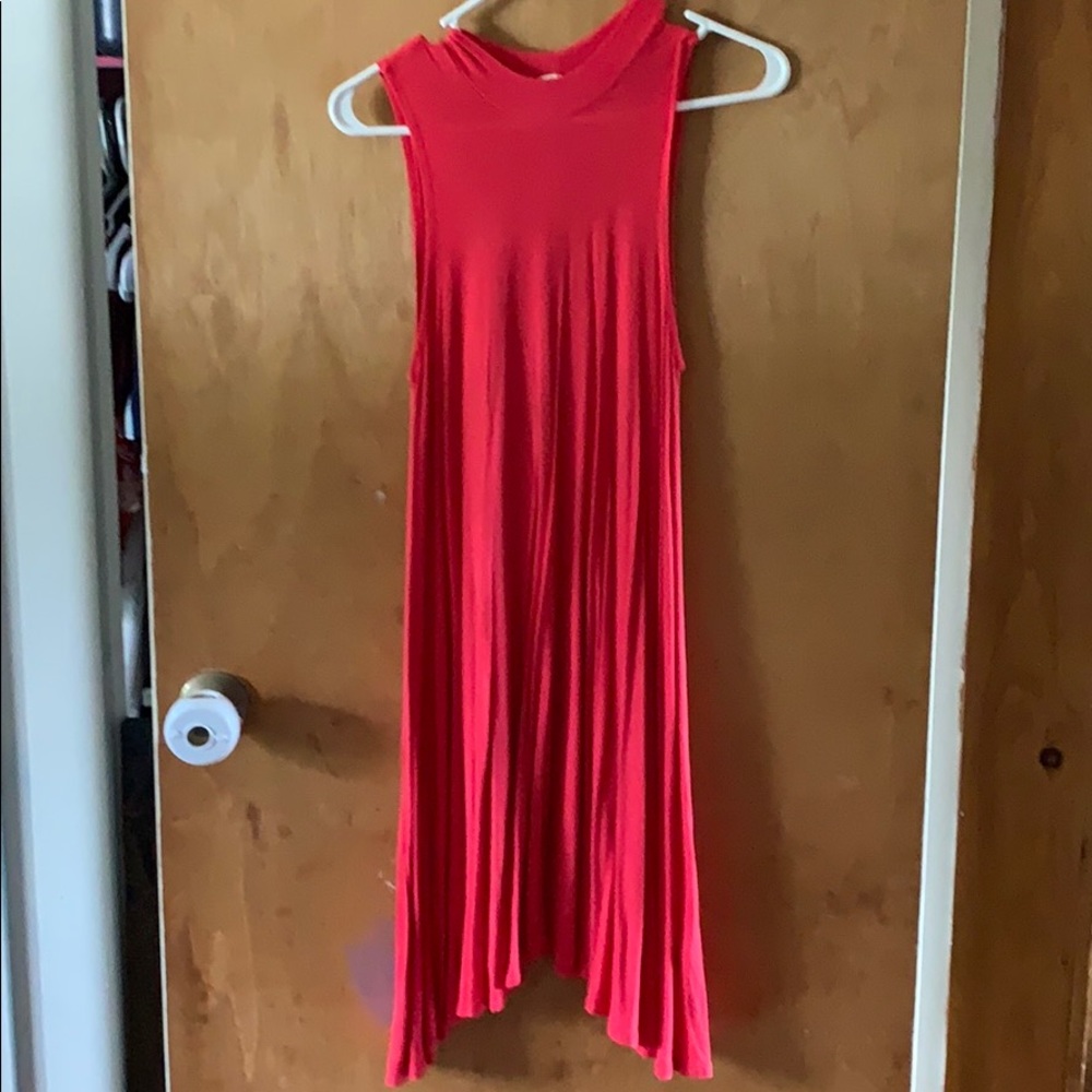 Red dress